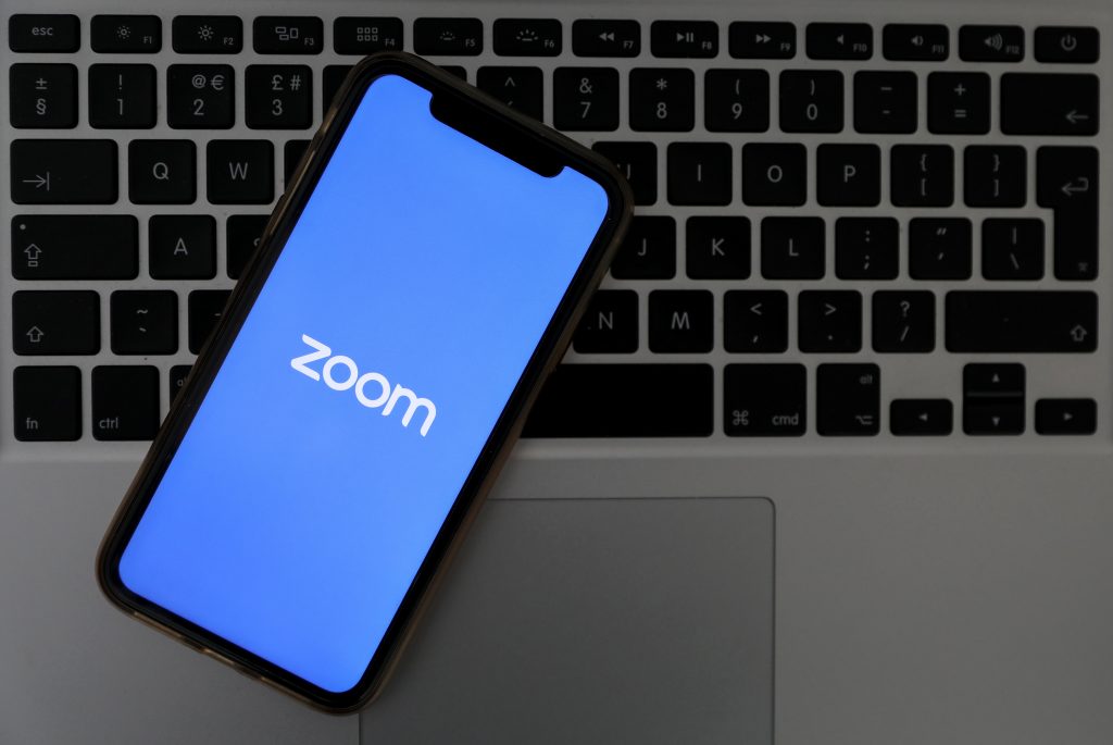 Screenshot of the app called Zoom