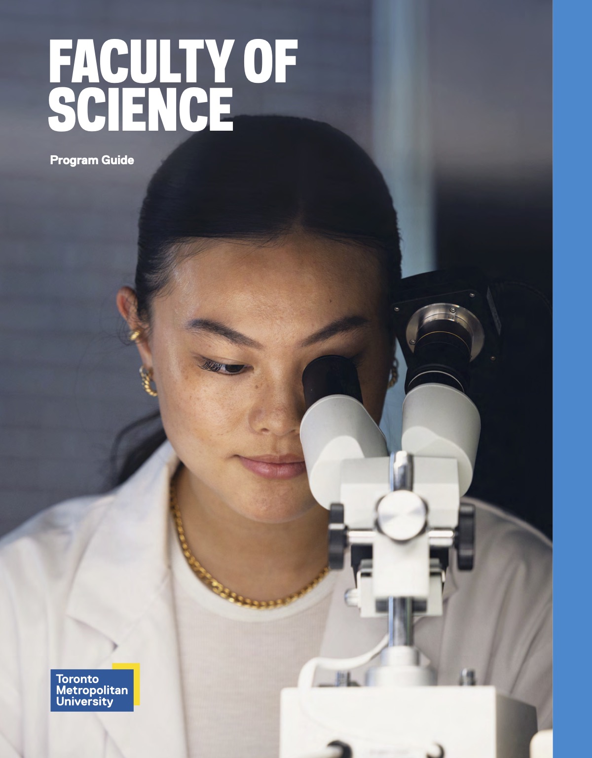 Faculty of Science TMU 2025 program guide viewbook