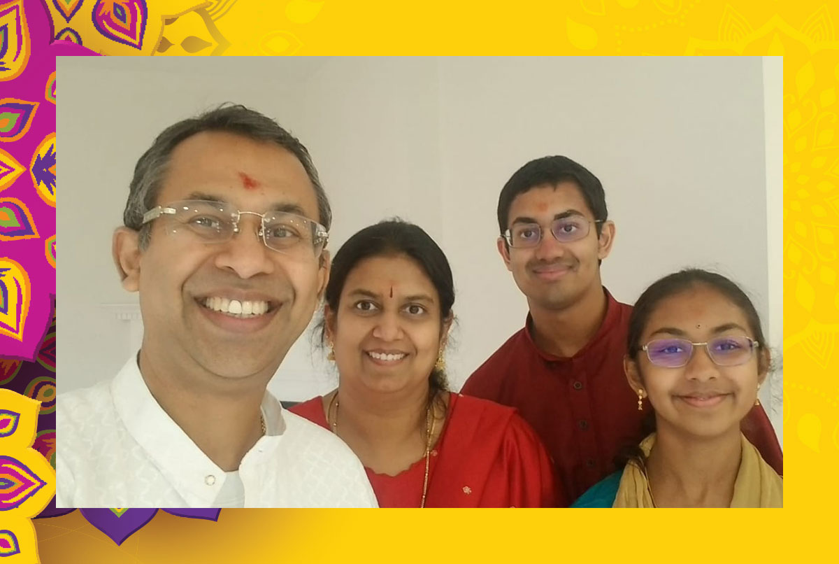 Dr. Bala Venkatesh and family