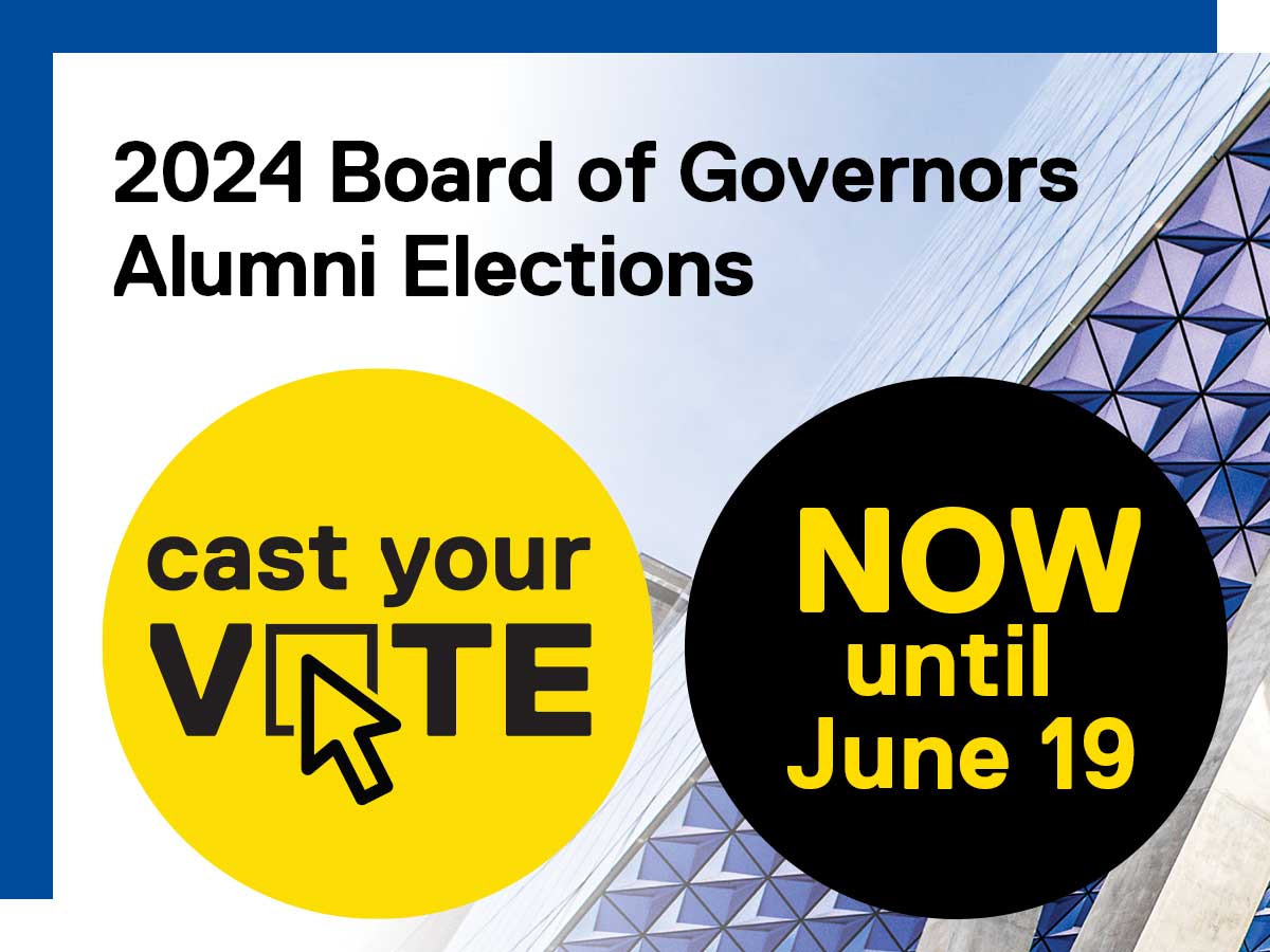 2024 Board of Governors Alumni Elections - cast your vote