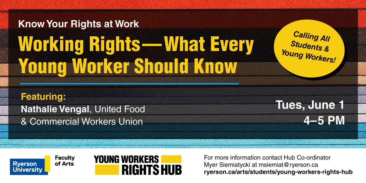 Working Rights - What Every Young Worker Should Know