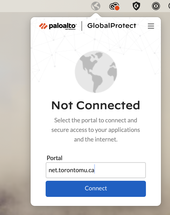 GlobalProtect portal field