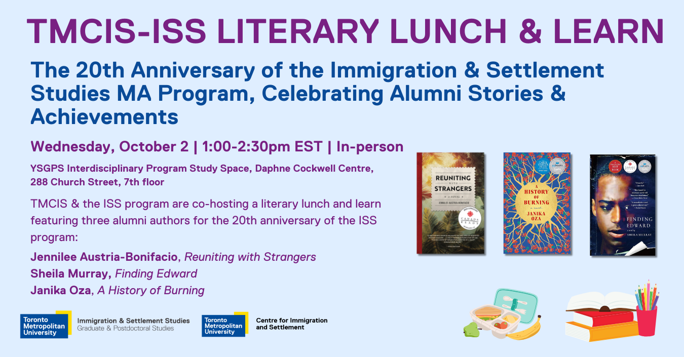 TMCIS-ISS Literary Lunch & Learn Event page and registration