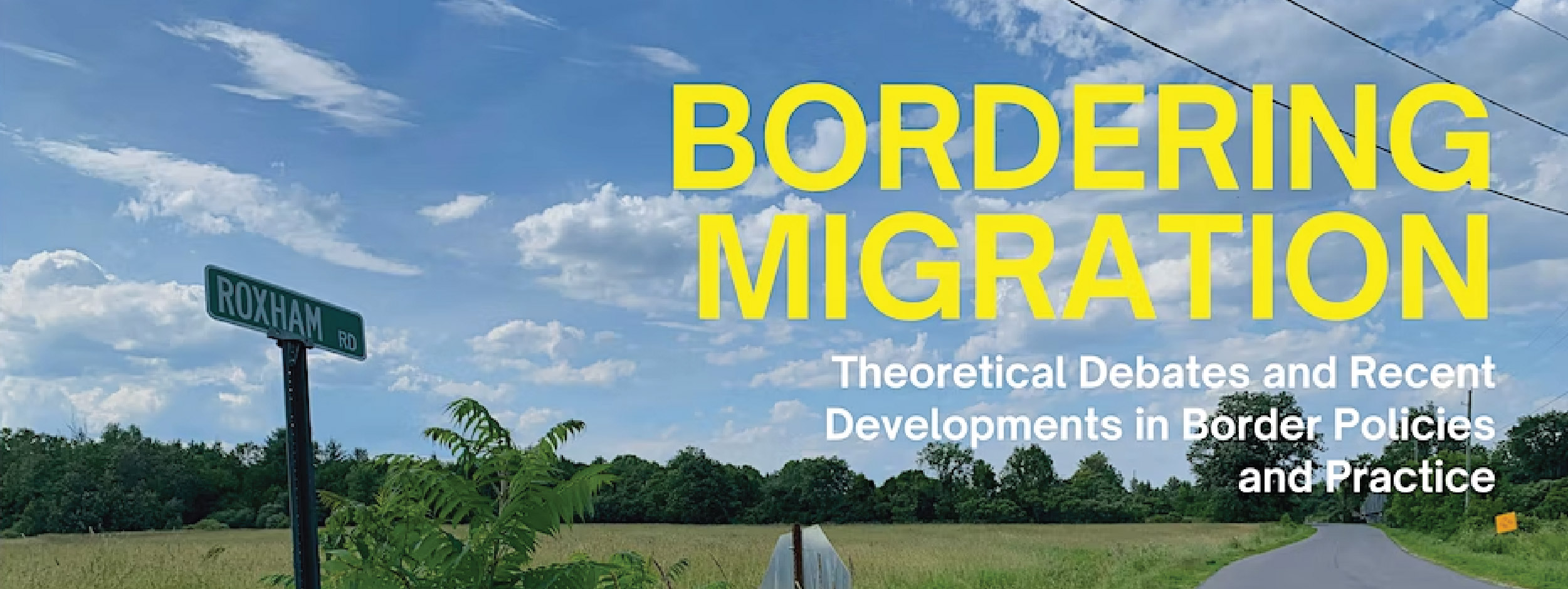 Border Migration banner