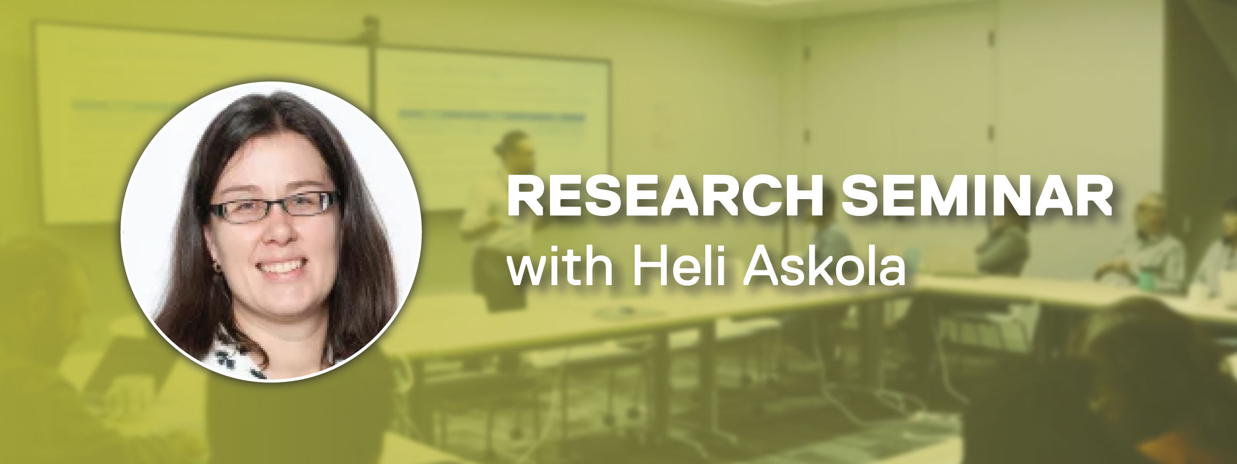 Research Seminar with Heli Askola