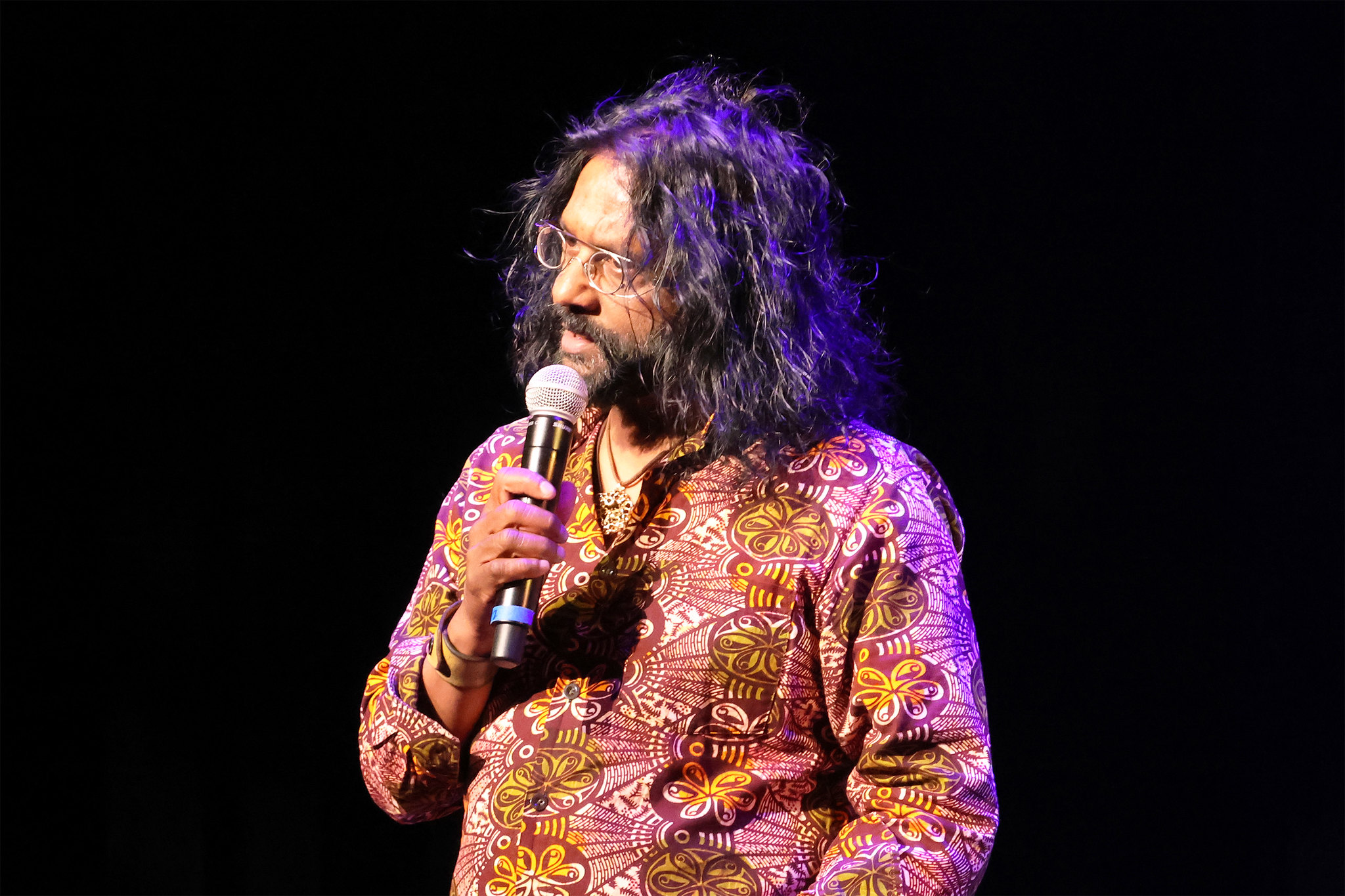 Cyrus Sundar Singh at the WhereWeStand premiere in Edmonton