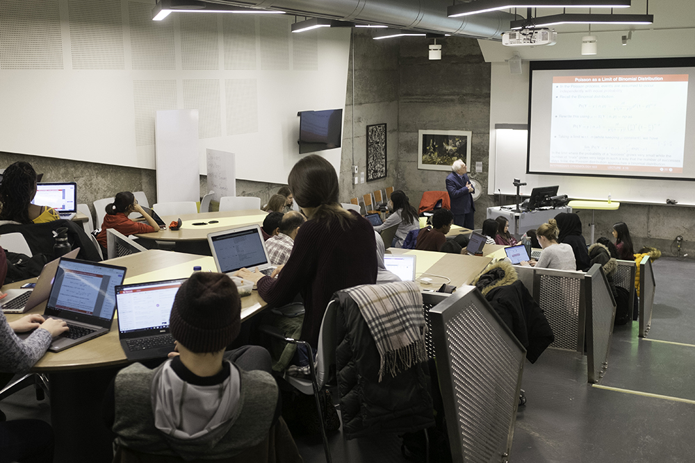 McGill University active learning classroom