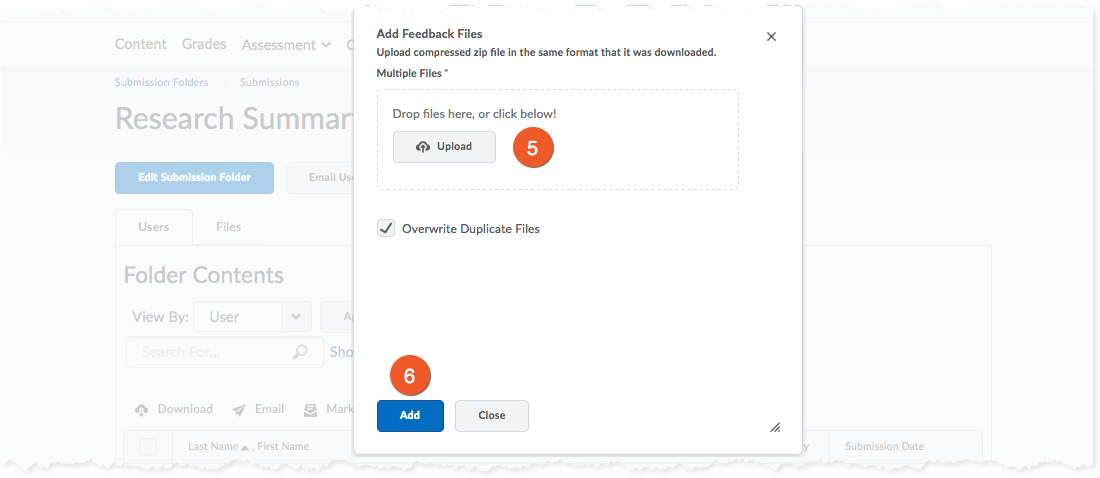 Evaluate a student's assignment submission