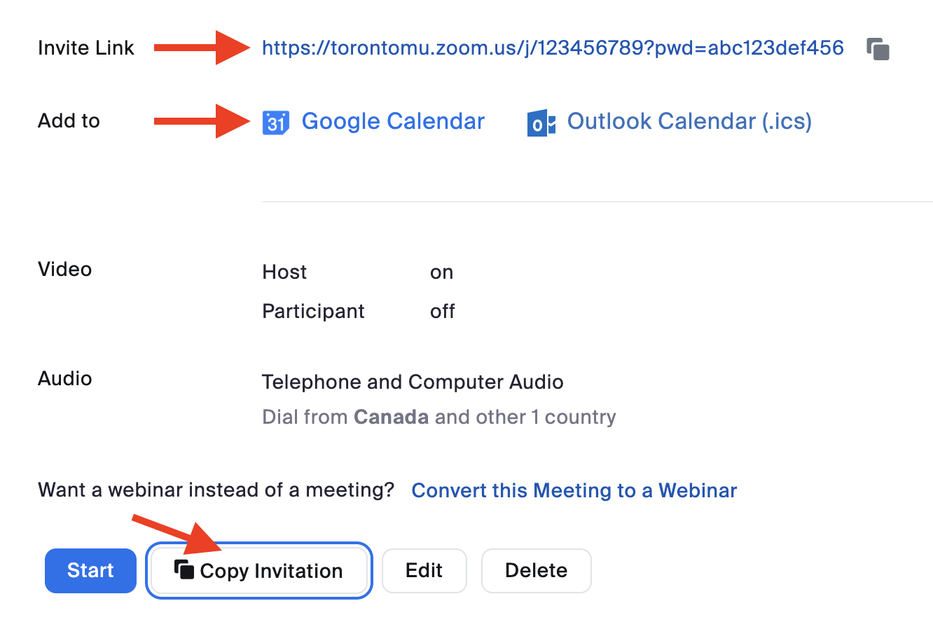 How to host a meeting - Toolbox - Courses @ TMU - Toronto Metropolitan ...