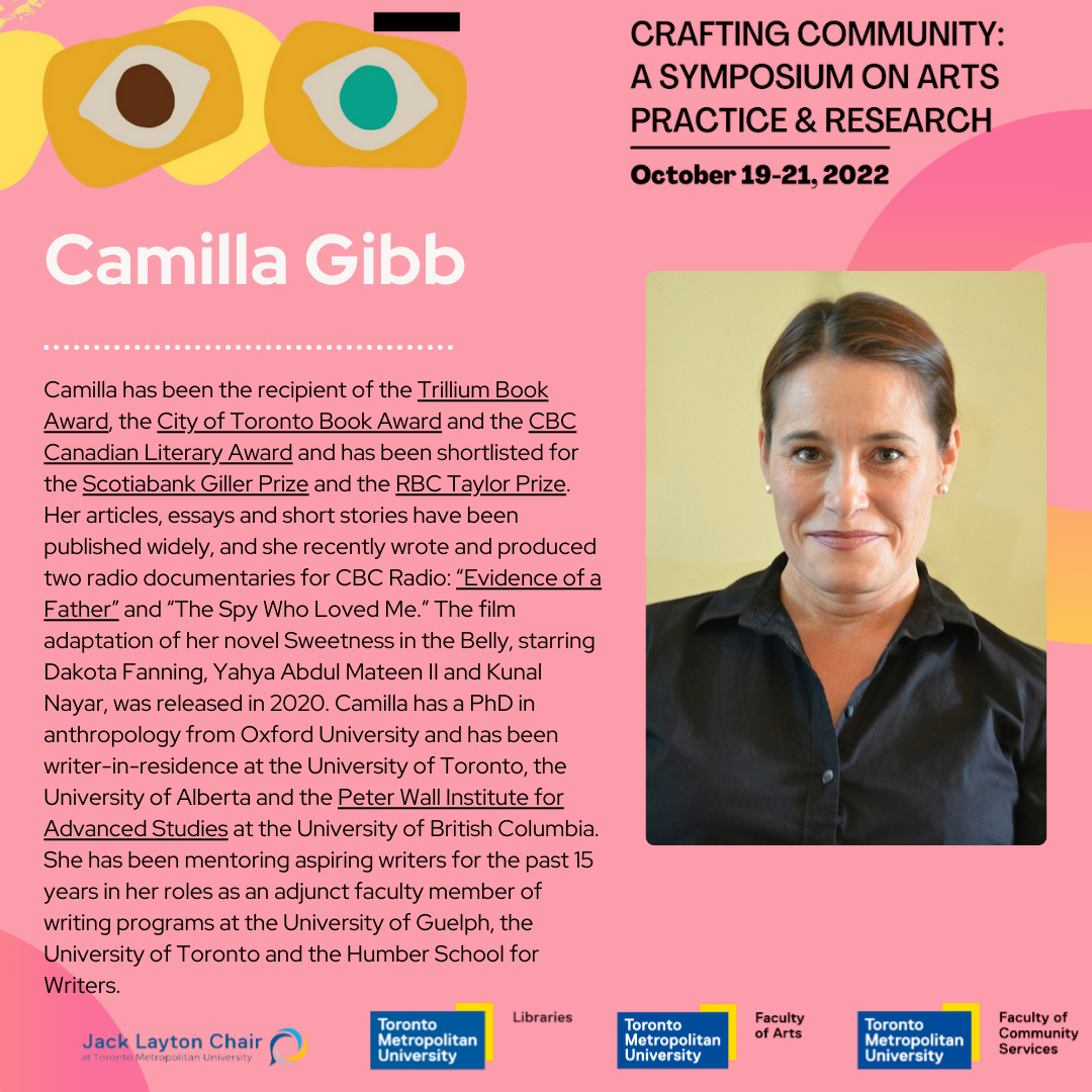 Poster 'Camilla Gibb'
