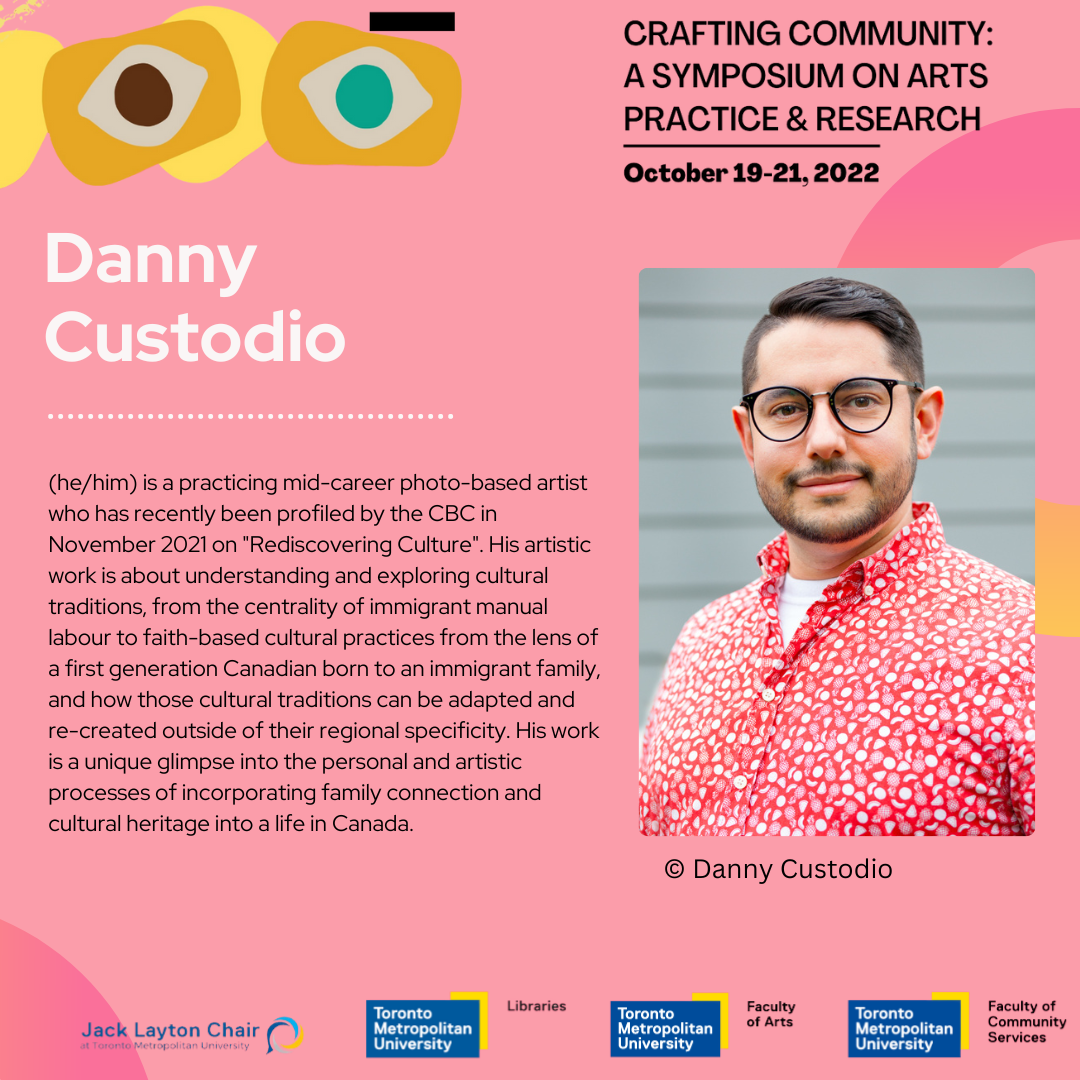 Symposium poster 'Danny Custodio'