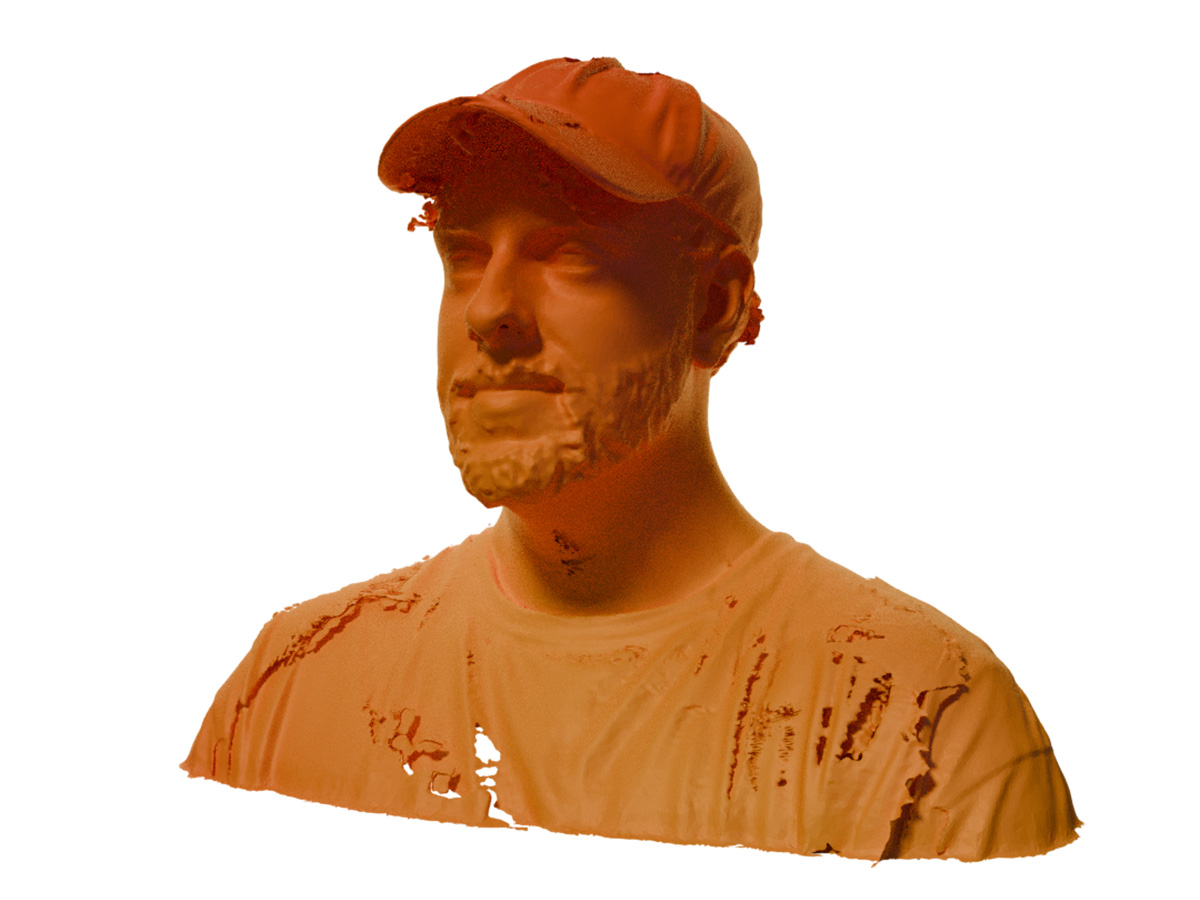 orange 3D Scan of Alex