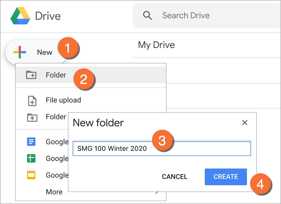 Create A Shared Class Folder On Google Drive Toolbox Digital Media Projects Toronto 