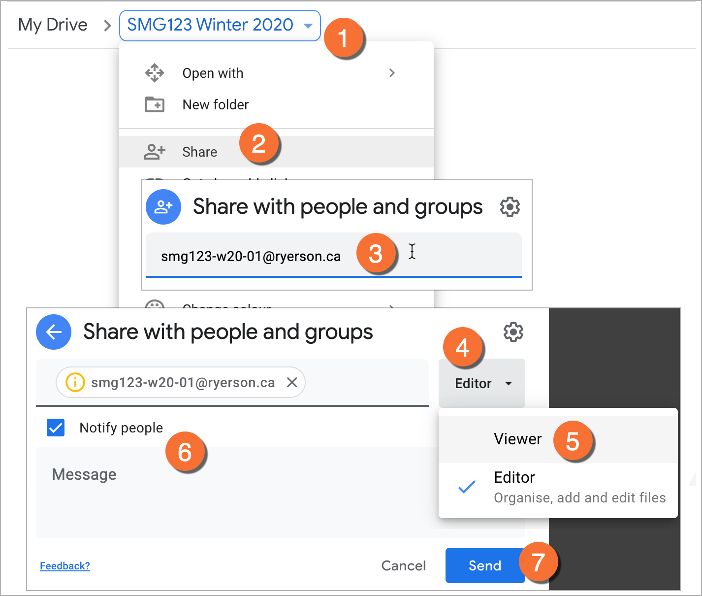 Create A Shared Class Folder On Google Drive Toolbox Digital Media Projects Toronto 