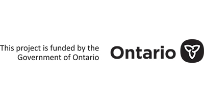 This project is funded by the government of ontario