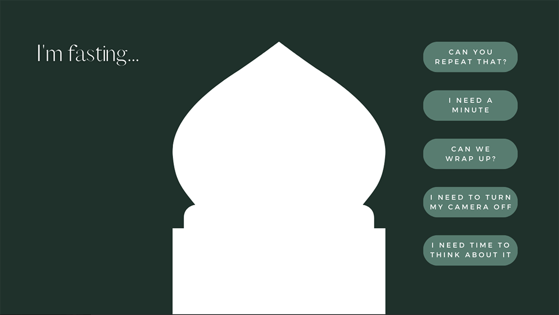 An example of a Ramadan-themed virtual Zoom background.