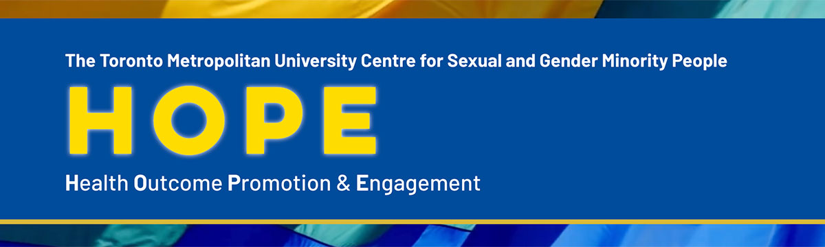 Toronto Metropolitan University Centre for Sexual and Gender Minority People (HOPE)