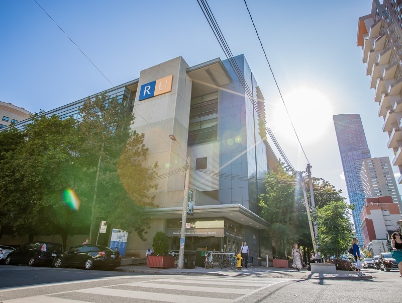 Exterior view of Faculty of Community Services building