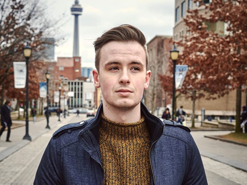 Samuel Jacobs, president of Ryerson Communication and Design Society