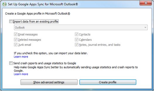 Access Gmail on Microsoft Outlook with Google Sync - Google Workspace ...