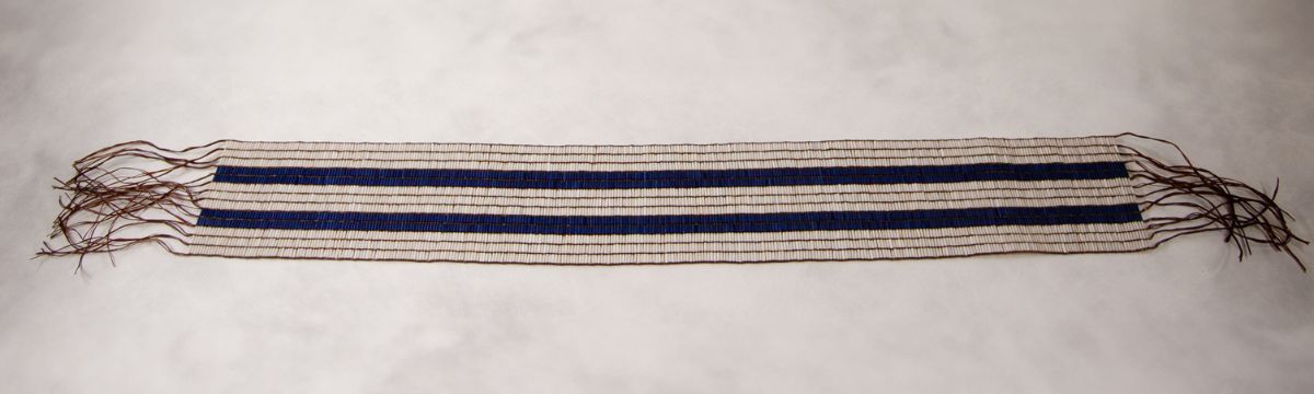 The Two Row Wampum belt