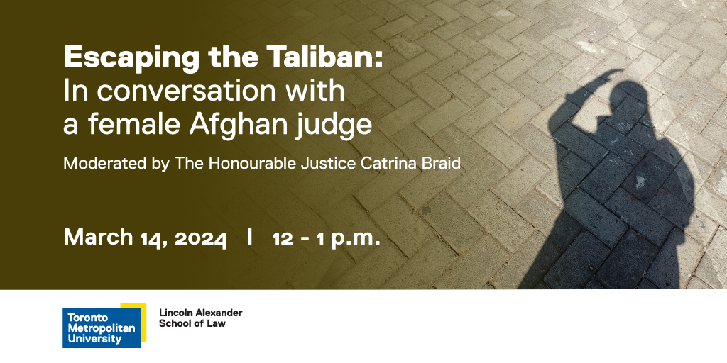 Escaping the Taliban: In conversation with a female Afghan judge