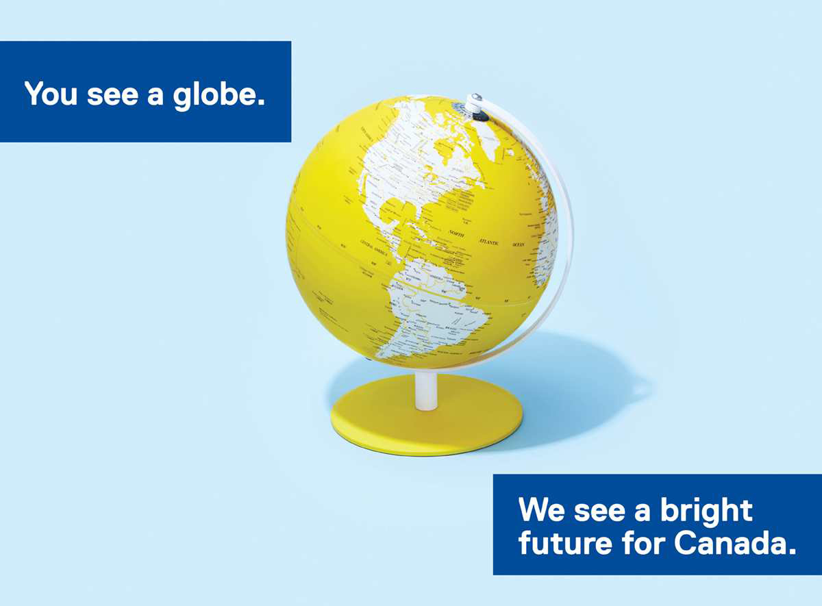 Ryerson globe ad