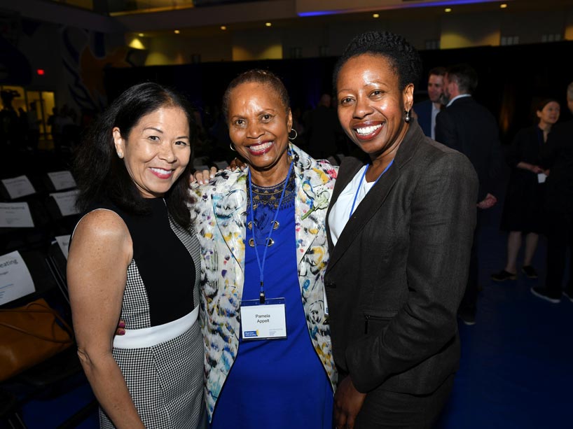 Donette Chin-Loy Chang, Pamela Appelt and Audrey Campbell.