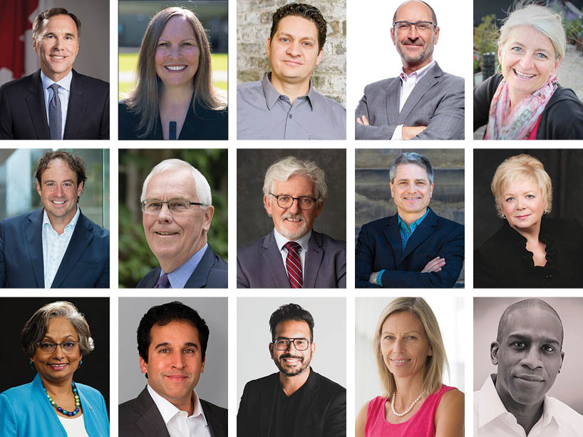 The 15 new advisory board members. 