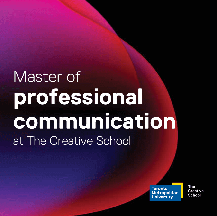 Master of Professional Communcation Brochure