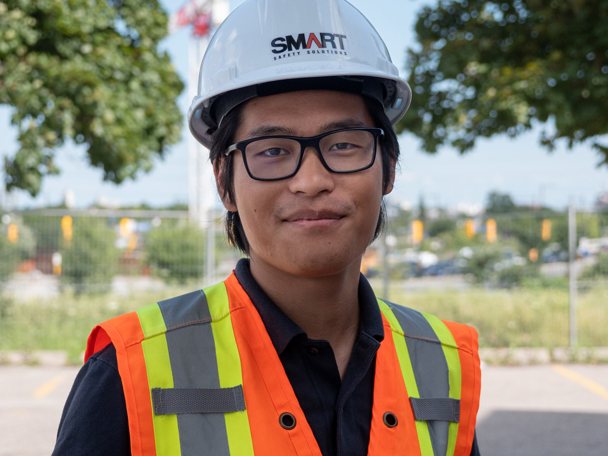 Occupational Health and Safety student, Daniel Huynh.