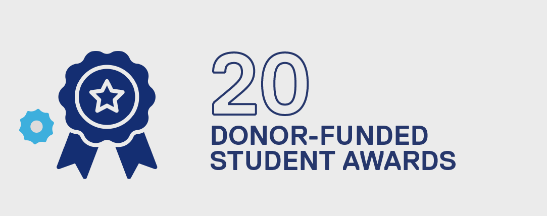 20 donor-funded student awards