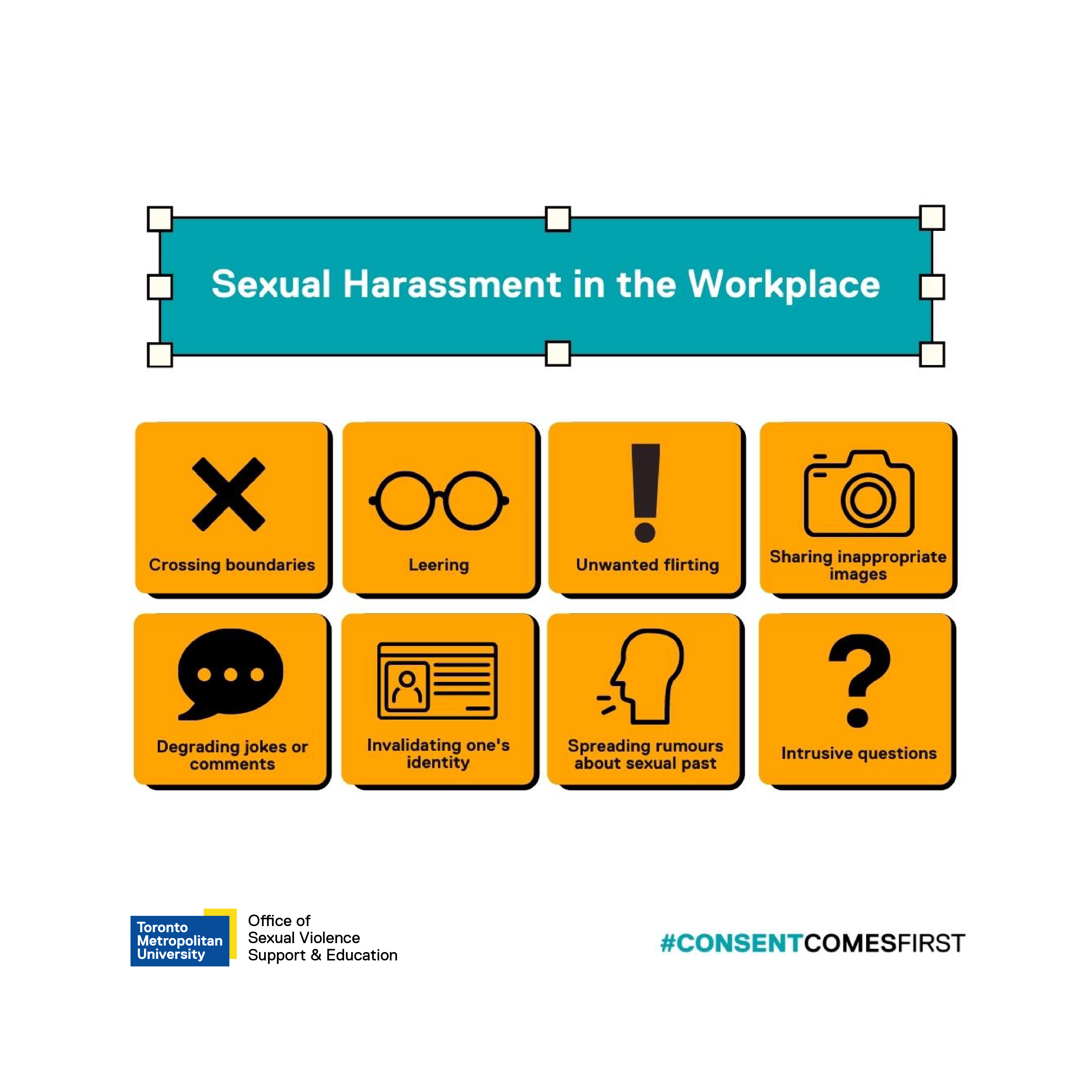 Sexual Harassment In The Workplace Consent Comes First Office Of Sexual Violence Support And 7637