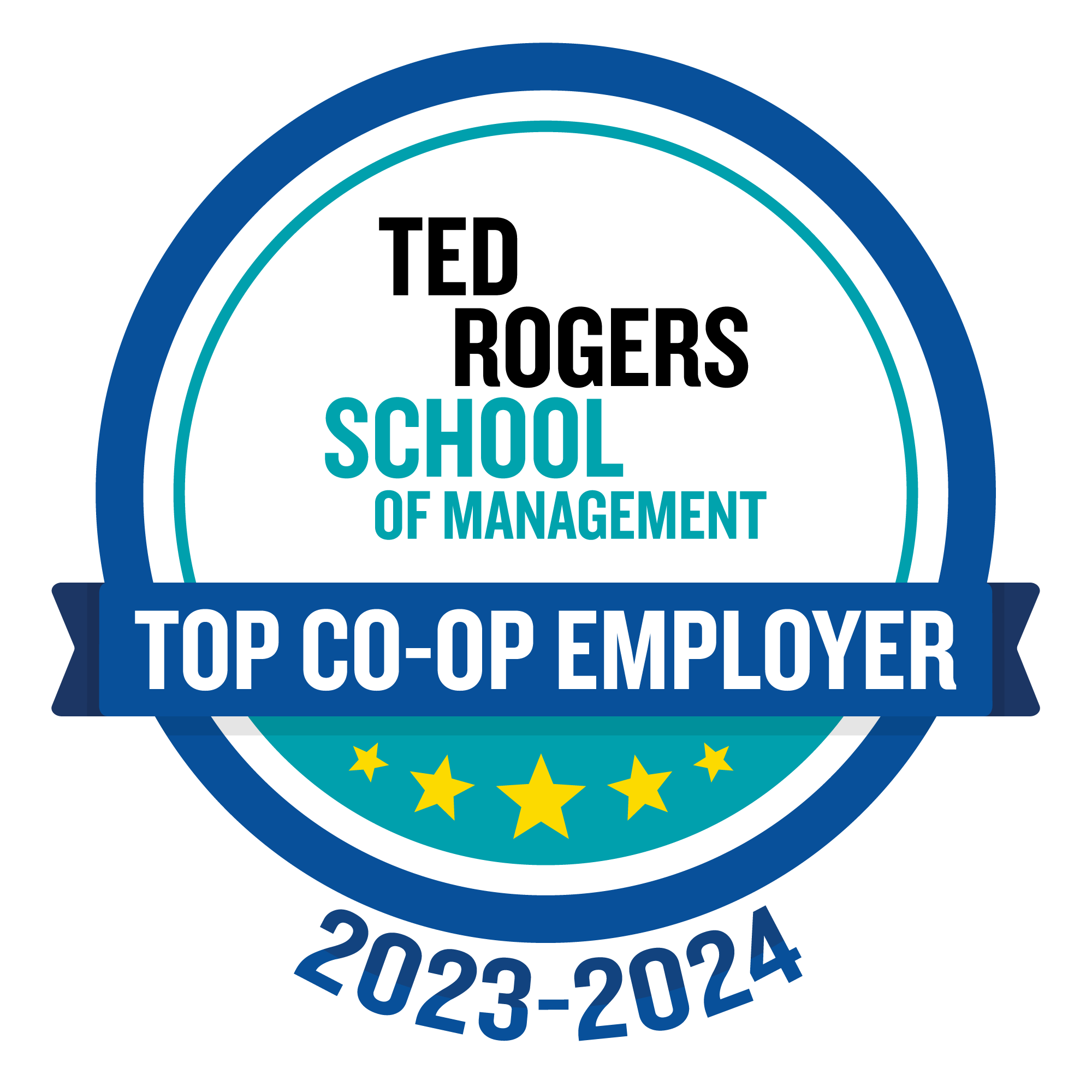 Top Co-op Employer Award badge