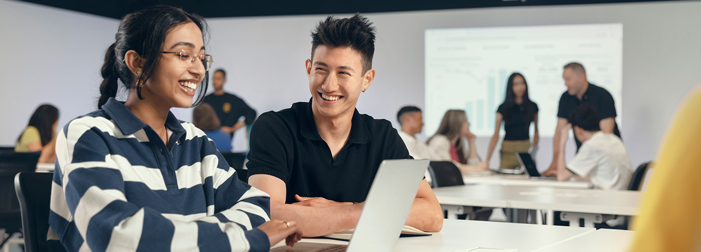 Students in a Bootcamp lab