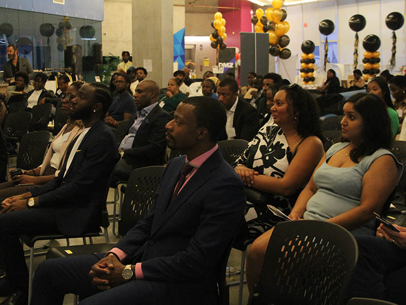 the audience attending the black excellence summit 2023