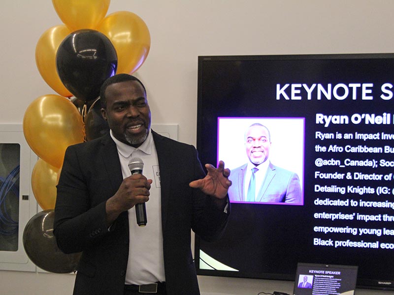 keynote speaker ryan o'neil knight at black excellence summit