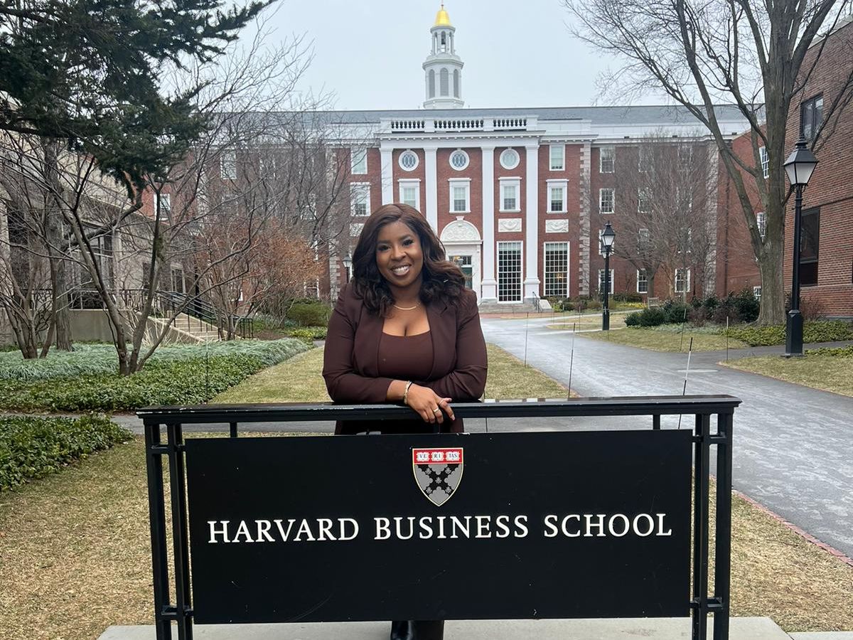 Simi Olatunji at Harvard Business School