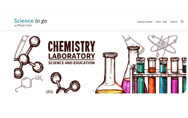 science to go by wiley-vch chemistry laboratory science and education with green orange blue and pink test tubes