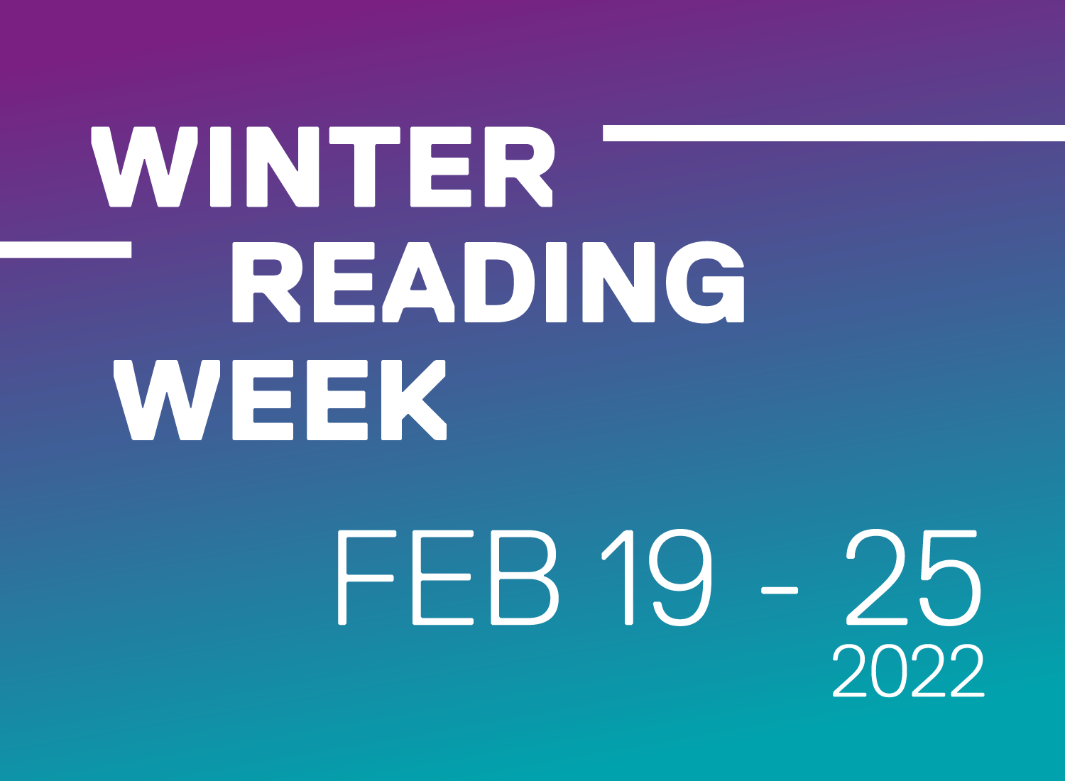 readingweek The Creative School Toronto Metropolitan University (TMU)