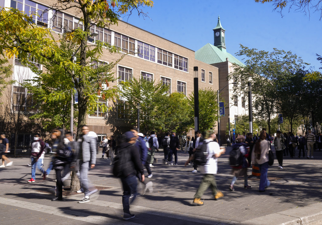 nelson mandela campus walkway in the summer