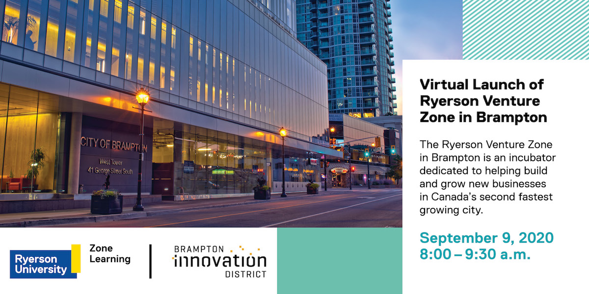 Ryerson Venture Zone Launch graphic